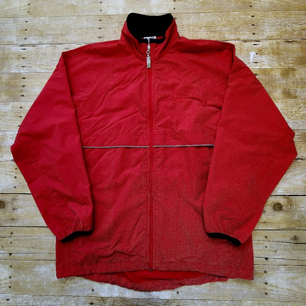 SPEEDO 1990s Vintage VTG Men's Technical Colorblock Windbreaker Jacket Large